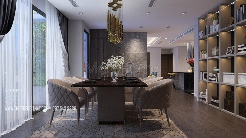 Thiết kế chung cư Vinhomes Metropolis Liễu Giai - Chị Ngọc